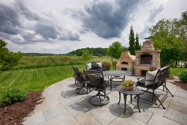 A beautiful patio built by Pearce Scapes team